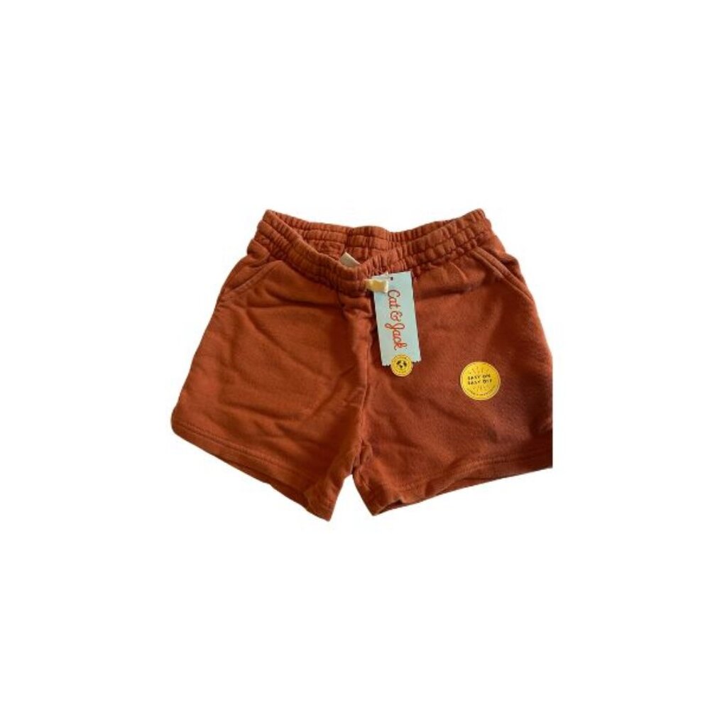 Cat & Jack Cinnamon Brown Knit Shorts - Small 6/6X S